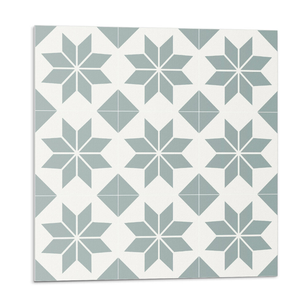 Panou decorativ Motive florale în stil geometric