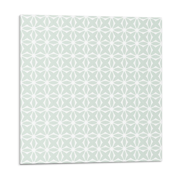 Panou decorativ pvc Model floral în forme geometrice