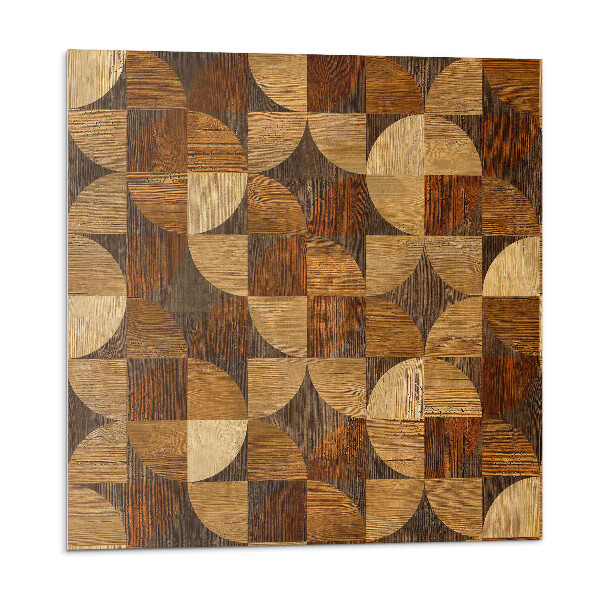 Panou decorativ Un model inspirat de geometria lemnului