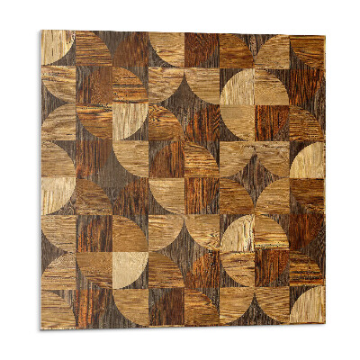 Panou decorativ Un model inspirat de geometria lemnului