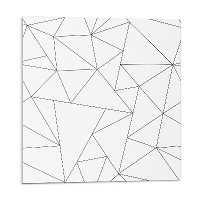 Panou decorativ pvc Triunghiuri geometrice într-un stil abstract