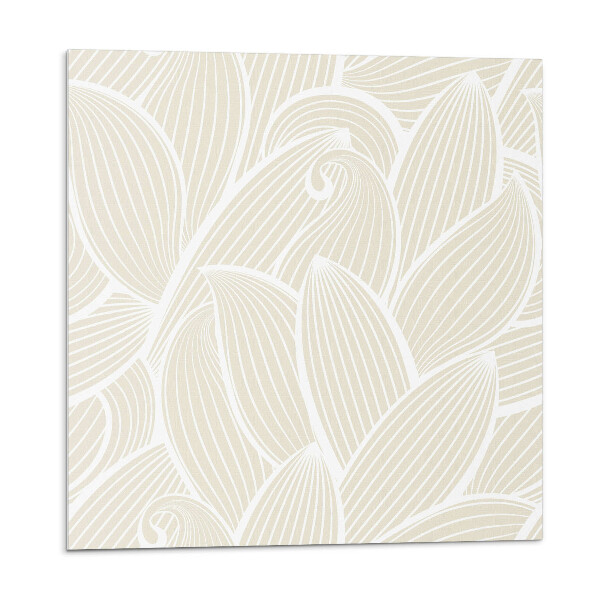 Panou decorativ pvc Frunze subtile în modele ondulate