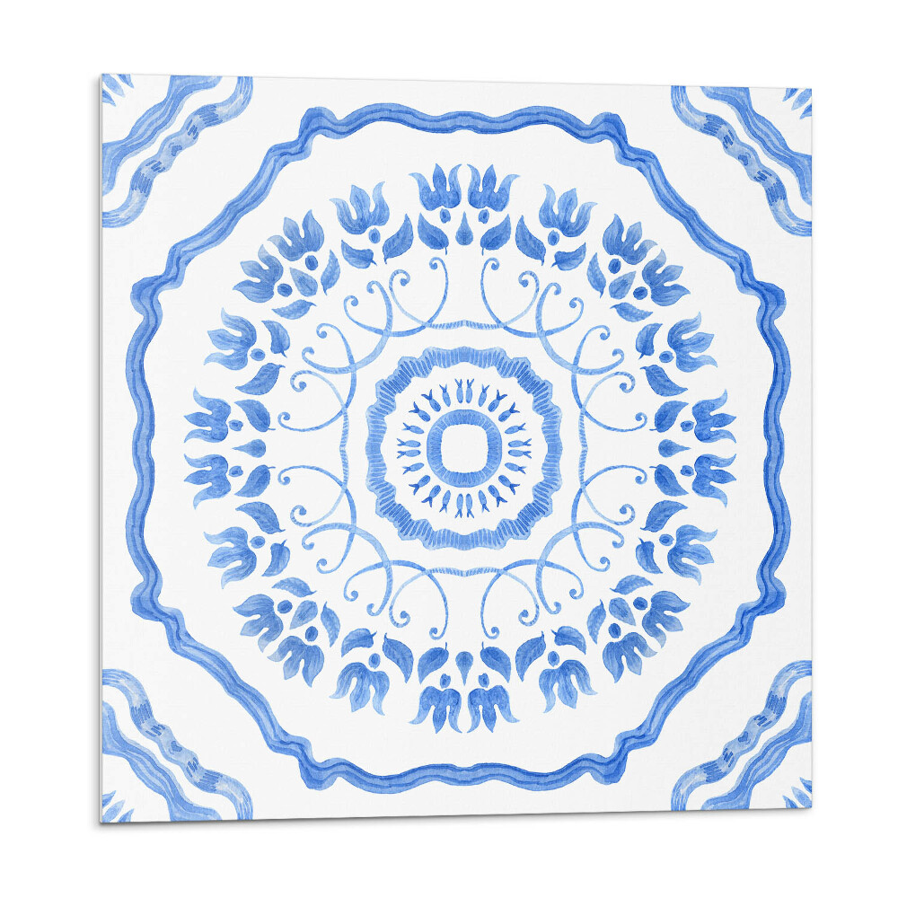 Panou decorativ Model floral într-un cerc