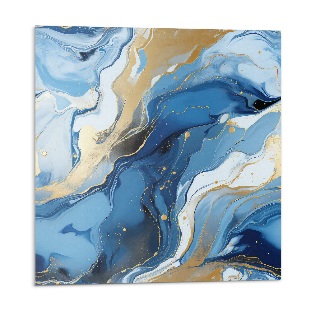 Panou decorativ Valuri și pete într-un stil abstract