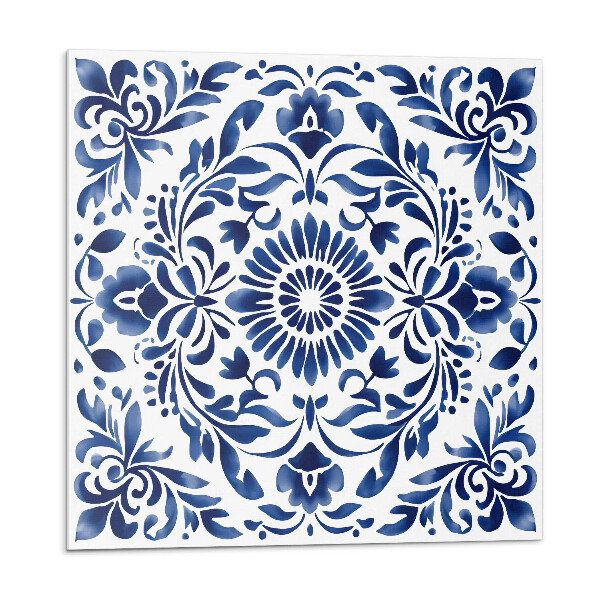 Panou decorativ pvc Motiv floral cu elemente decorative