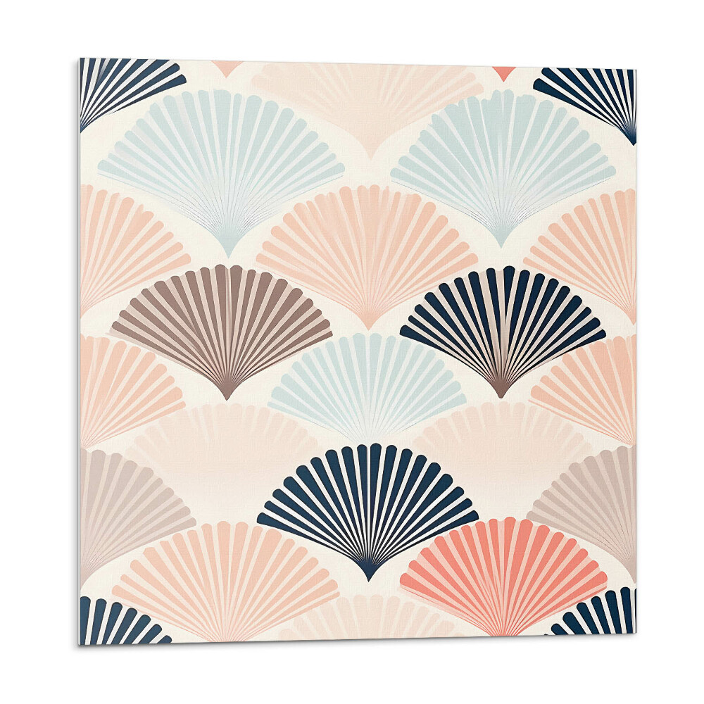 Panou decorativ pvc Valuri cu motiv de evantai