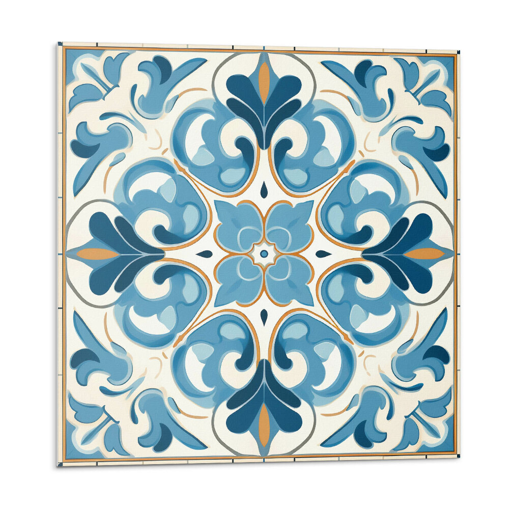 Panou perete Armonia plantelor în simetrie