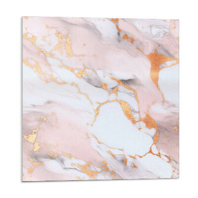 Panou decorativ pvc Motiv de marmură cu detalii