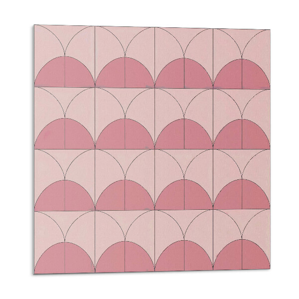 Panou decorativ pvc Un model geometric semicircular în compoziție