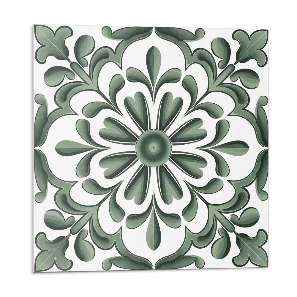 Panou decorativ pvc Un motiv vegetal într-un cerc