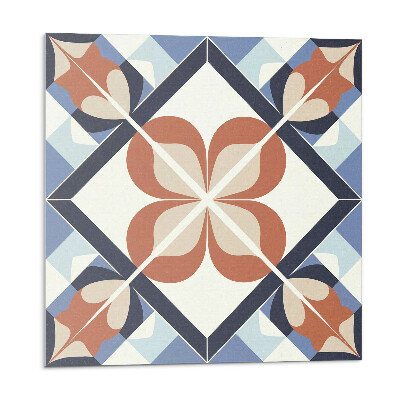 Panou decorativ pvc Model floral în forme simetrice