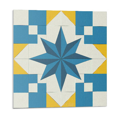 Panou decorativ pvc Model de stea într-o compoziție geometrică