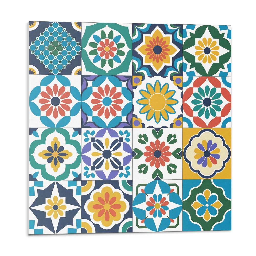 Panou decorativ Compoziții florale și geometrice