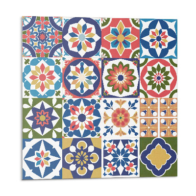 Panou perete Pătrate de mozaic în aranjamente atractive