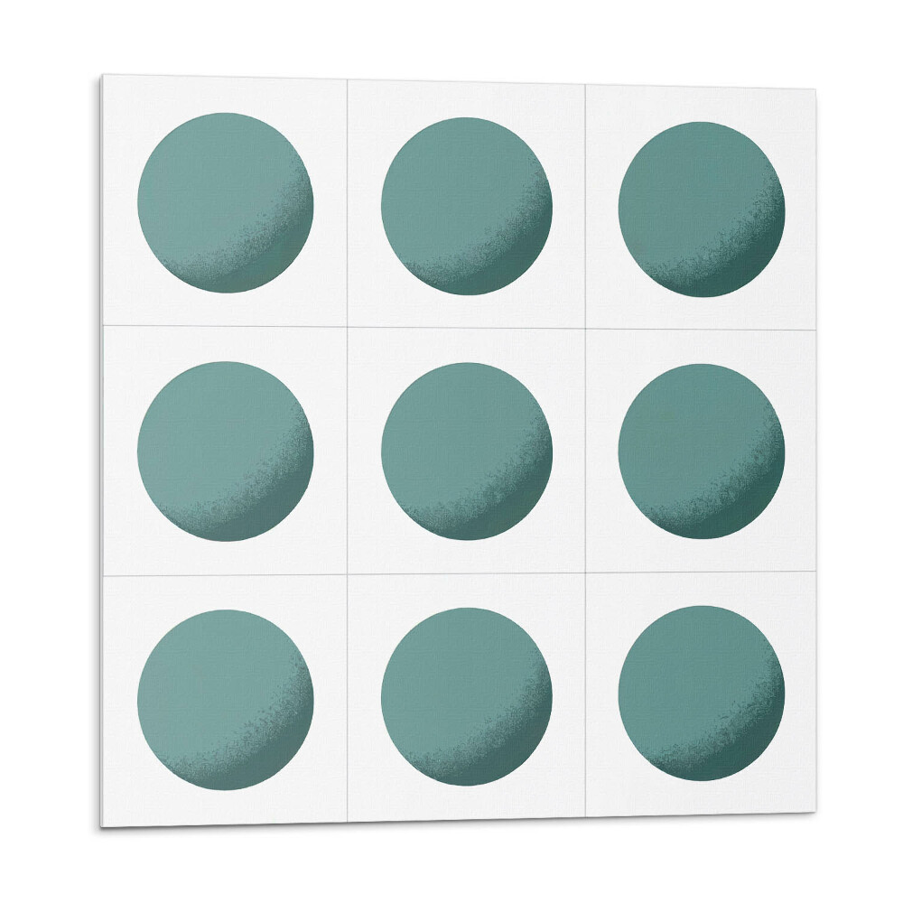 Panou decorativ Cercuri geometrice într-o grilă