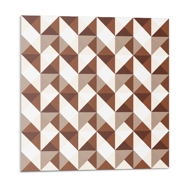 Panou perete Geometrie triunghiulară într-un stil modern