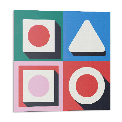 Panou decorativ Geometrie umbrită