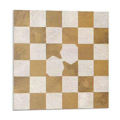 Panou perete Tablă de șah grafică modernă