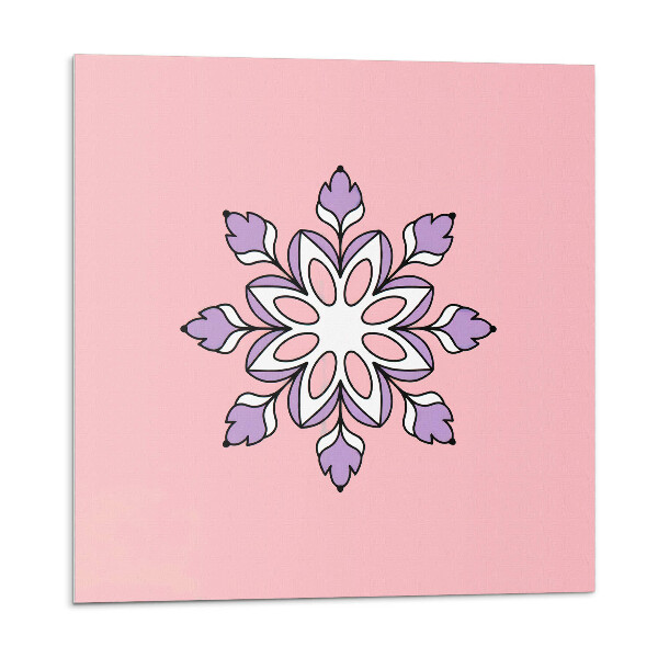 Panou decorativ Mandala florală în forme armonioase