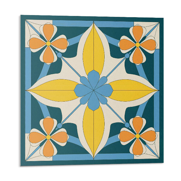 Panou decorativ pvc Geometrie florală