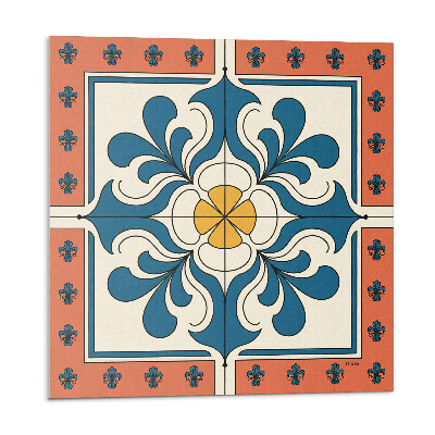 Panou decorativ pvc Motiv floral în stil popular