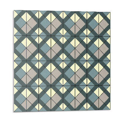 Panou decorativ pvc Model geometric în carouri