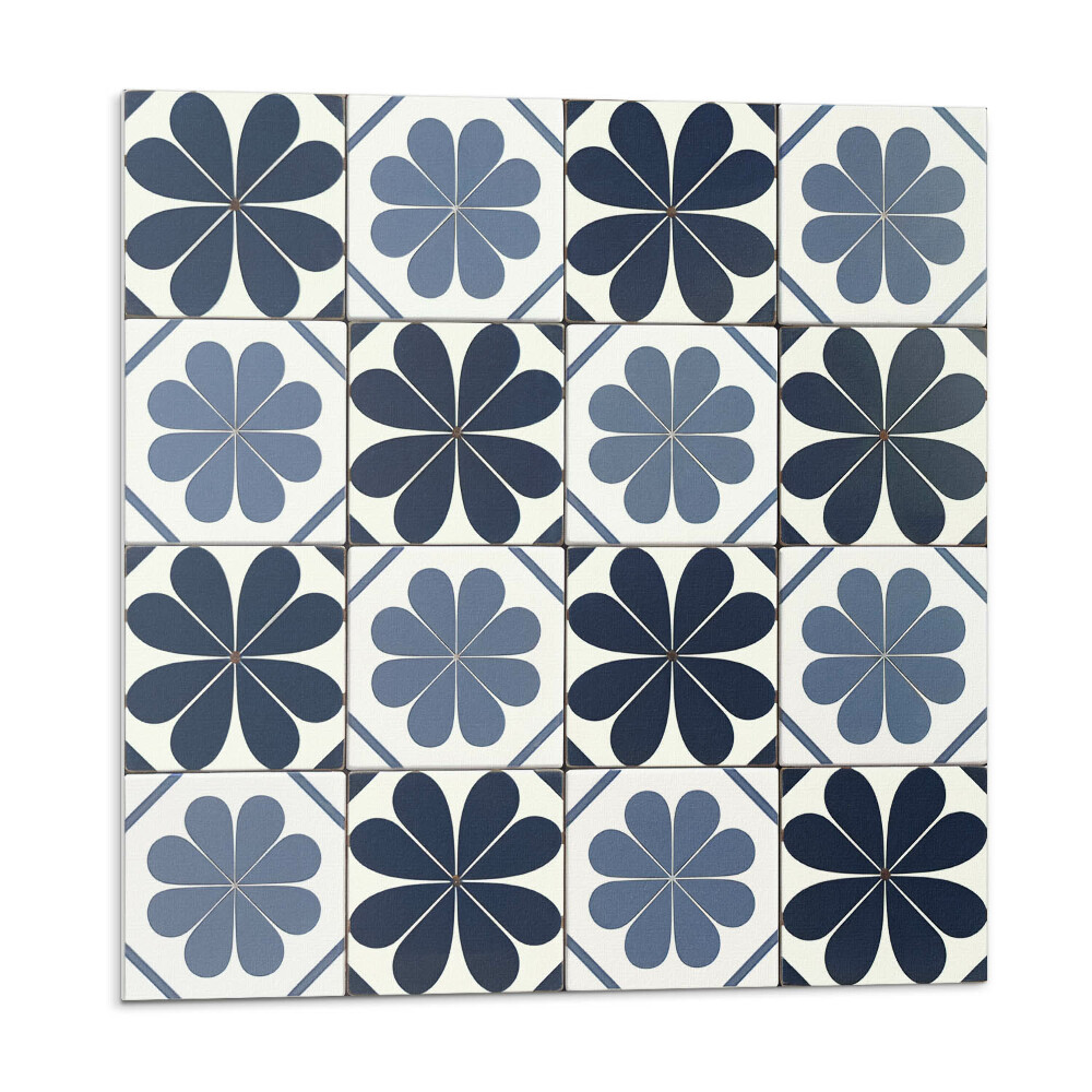 Panou decorativ pvc Motiv floral pe plăci