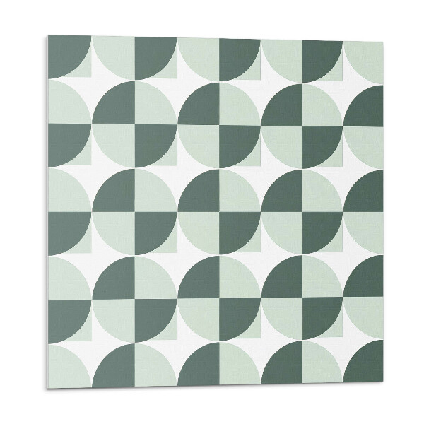 Panou decorativ pvc Cercuri și pătrate în stil geometric