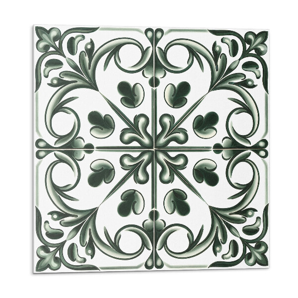Panou decorativ pvc Un model vegetal sub formă de țiglă