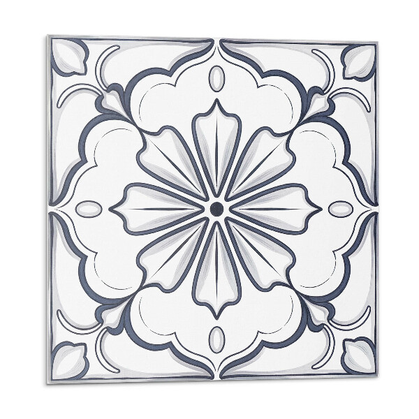Panou decorativ Motiv floral pe faianță