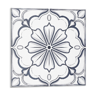 Panou decorativ Motiv floral pe faianță