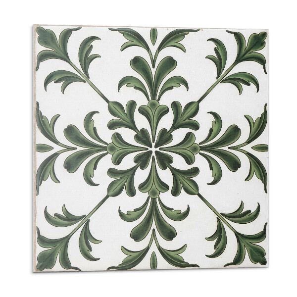 Panou decorativ Model vegetal pe ceramică