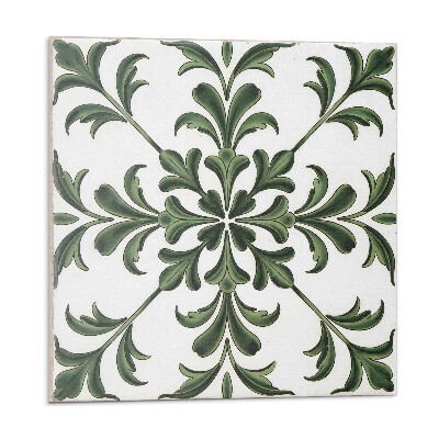 Panou decorativ Model vegetal pe ceramică