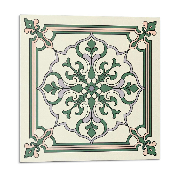 Panou decorativ pvc Motiv floral cu detalii decorative