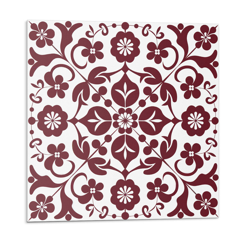 Panou decorativ Model floral cu detalii decorative