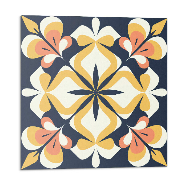 Panou decorativ pvc Motiv floral sub formă de geometrie