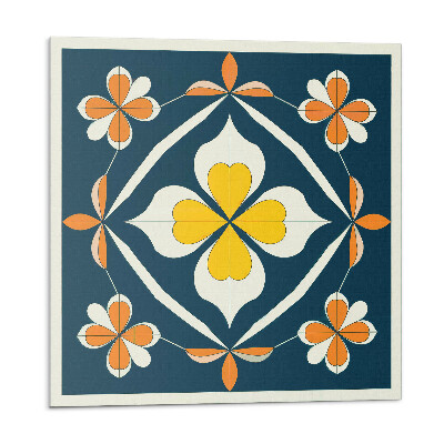 Panou perete Simetrie florală într-un aranjament armonios