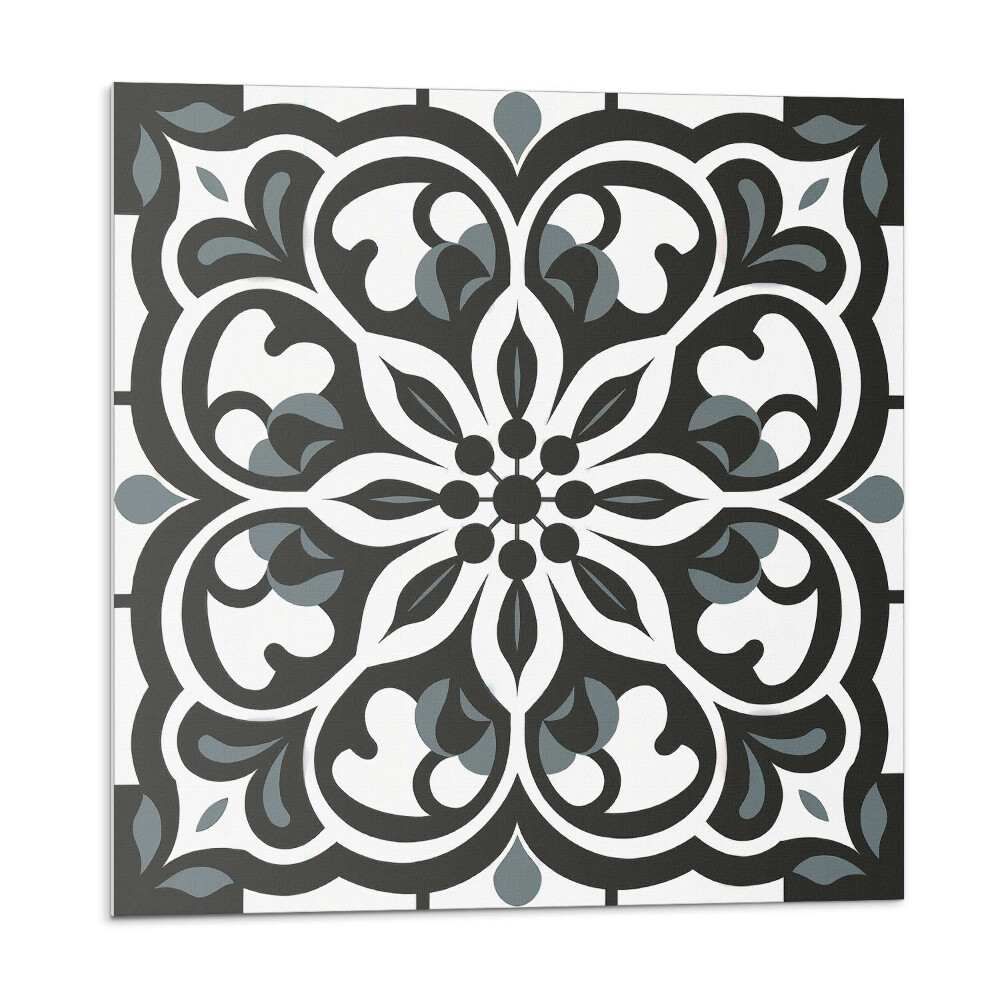 Panou decorativ Motiv floral cu elemente decorative