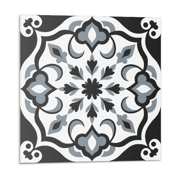 Panou perete Motiv floral cu detalii decorative
