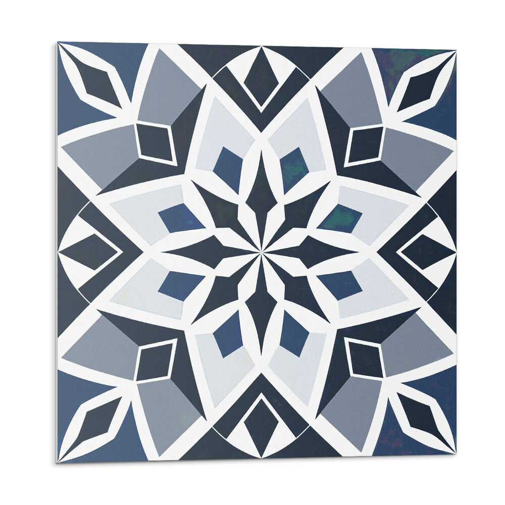 Panou decorativ Geometrie florală într-un stil modern