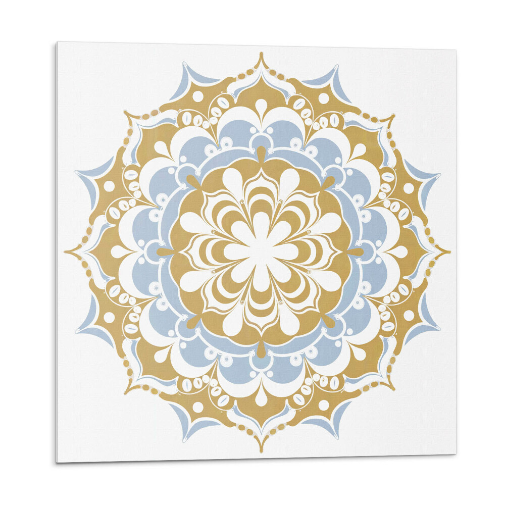 Panou decorativ pvc Mandala florală în forme armonioase