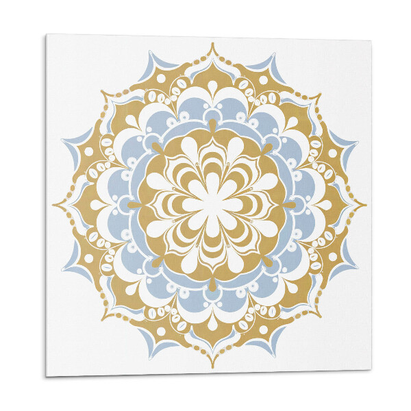 Panou decorativ pvc Mandala florală în forme armonioase