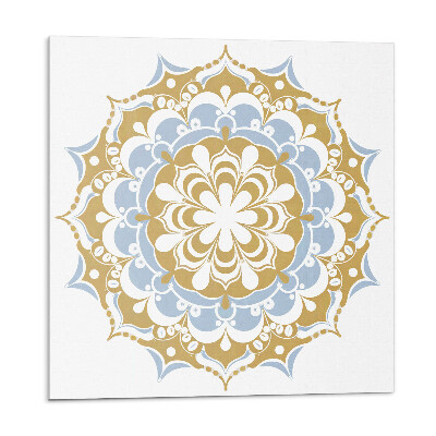 Panou decorativ pvc Mandala florală în forme armonioase