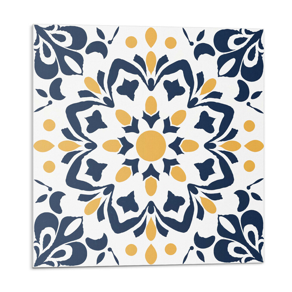 Panou perete Mandala florală într-un stil artistic