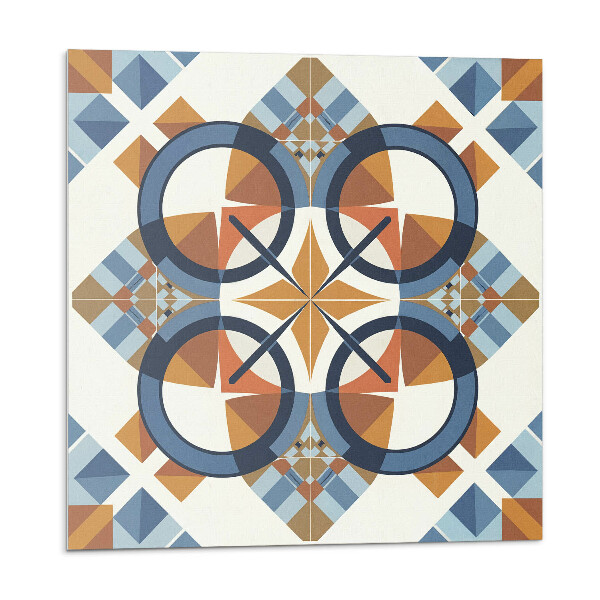 Panou decorativ pvc Un model de cercuri într-o formă geometrică