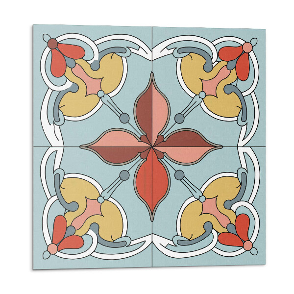 Panou perete Motiv floral cu accente subtile