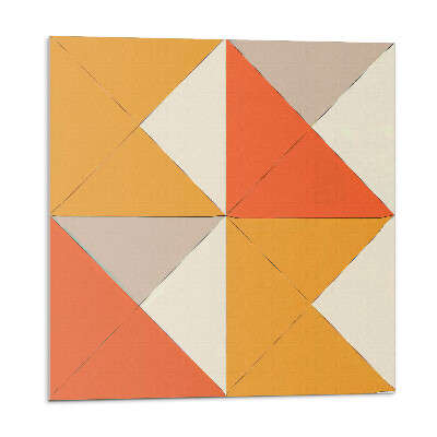 Panou decorativ Modele triunghiulare într-un aranjament armonios