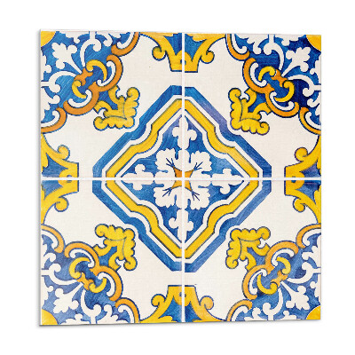 Panou decorativ Mozaic floral în stil artistic