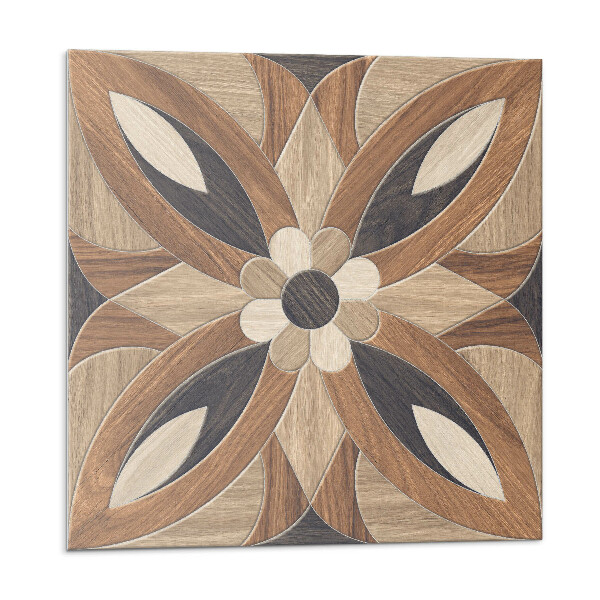 Panou decorativ pvc Model floral inspirat din lemn