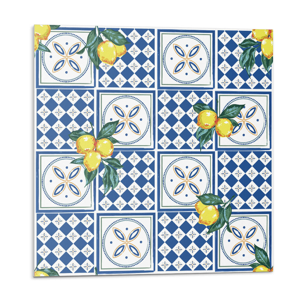 Panou perete Model de lămâie pe plăci